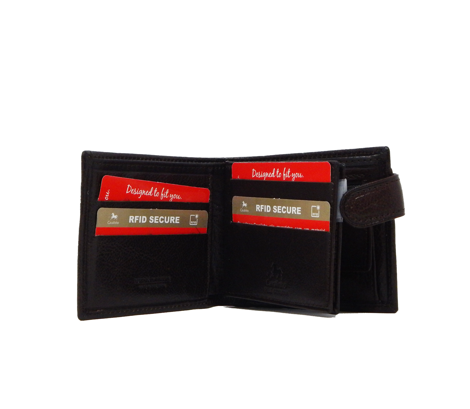 #color_ DarkBrown | Cavalinho Men's Bifold Leather Wallet - DarkBrown - 28610588.02_6