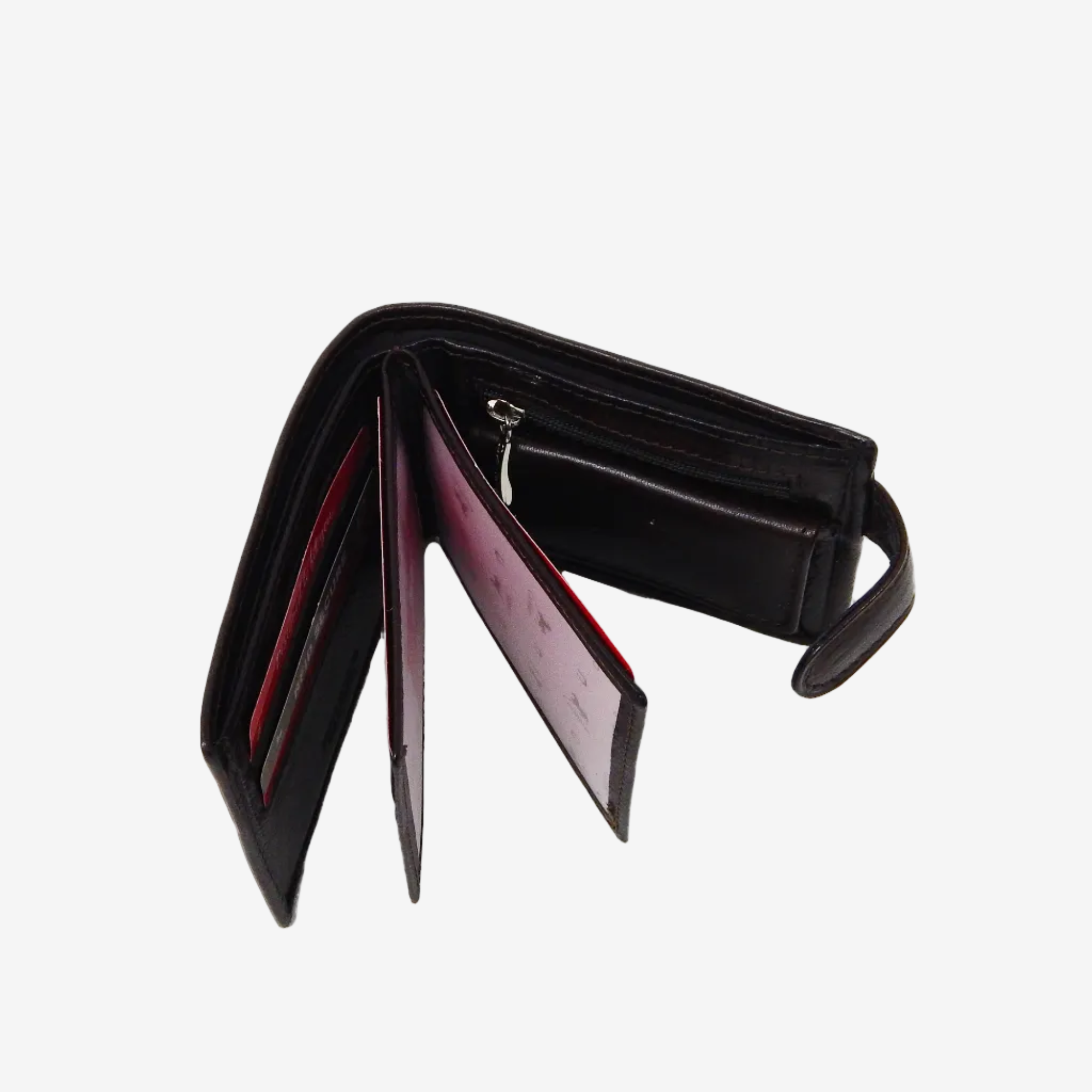 Cavalinho Men's Bifold Leather Wallet SKU 28610588.02 #color_brown, saddlebrown