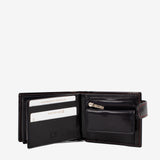 Cavalinho Bifold Leather Men's Navy Wallet SKU 28610588.45 #color_navy / red