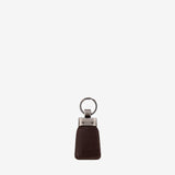 Cavalinho Gentleman Brown Leather Keychain for Men with Silver Ring SKU 28610589.02 #color_brown