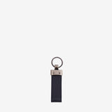 Cavalinho El Estribo Navy Leather Keychain SKU 28620591.03 #color_navy