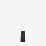Cavalinho El Estribo Black Leather Keychain SKU 28620591.30 #color_black / red