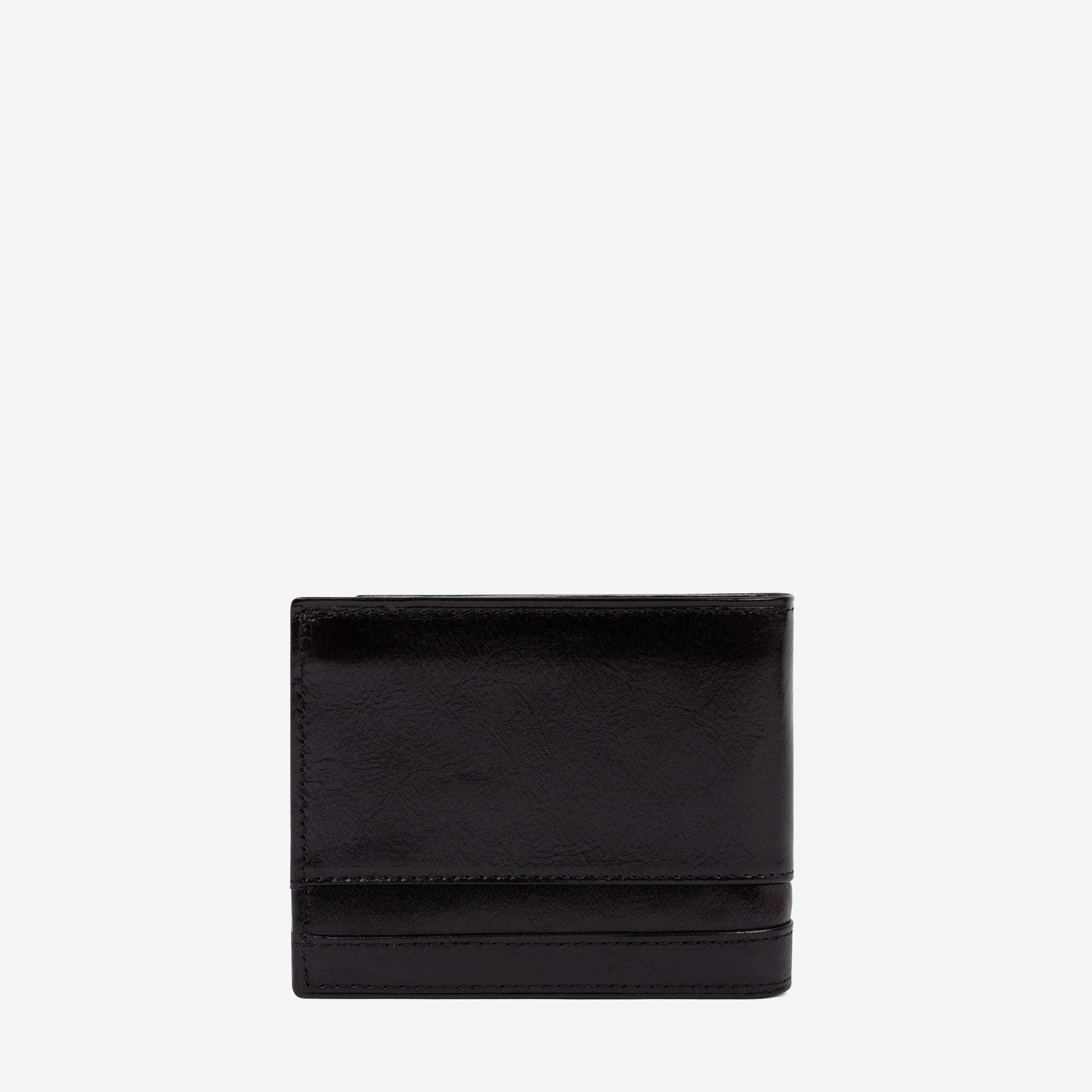 Cavalinho Di Cavallo Trifold Leather Wallet SKU 28660507.01 #color_black