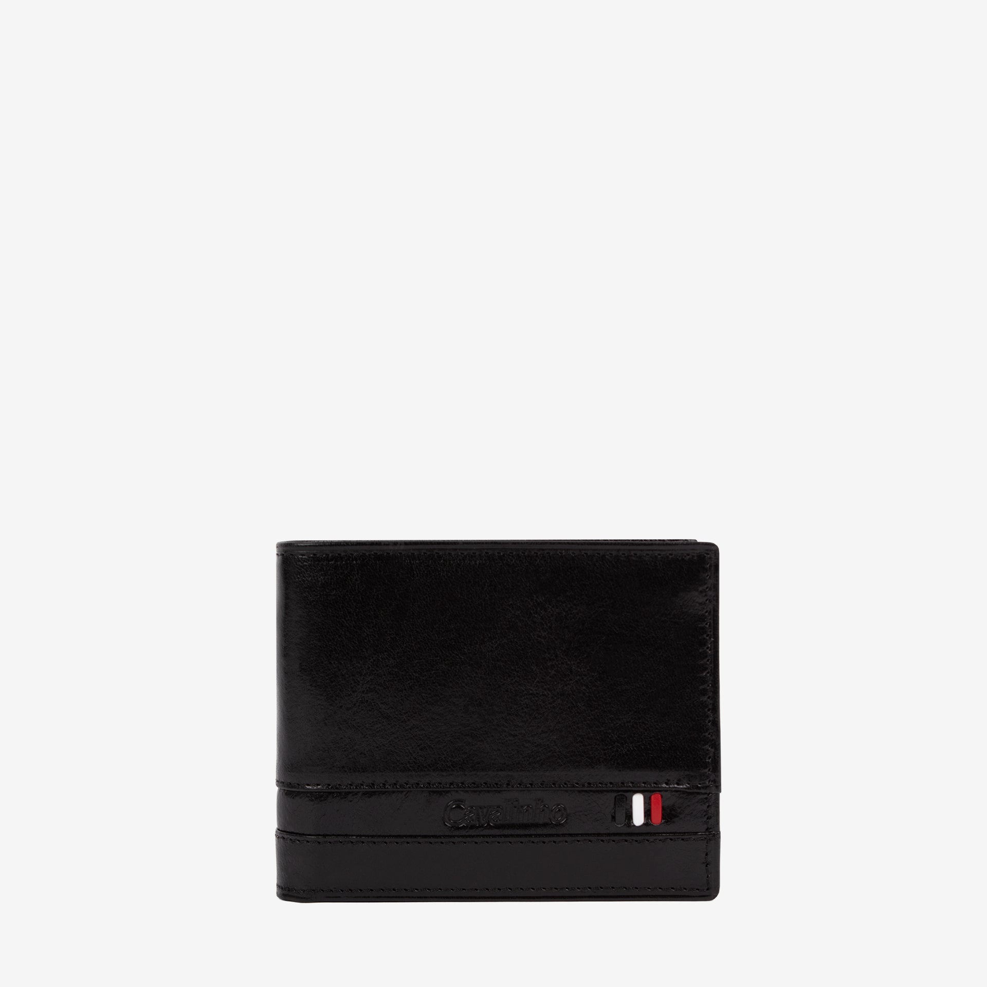 Cavalinho Di Cavallo Bifold Leather Wallet SKU 28660512.01 #color_black