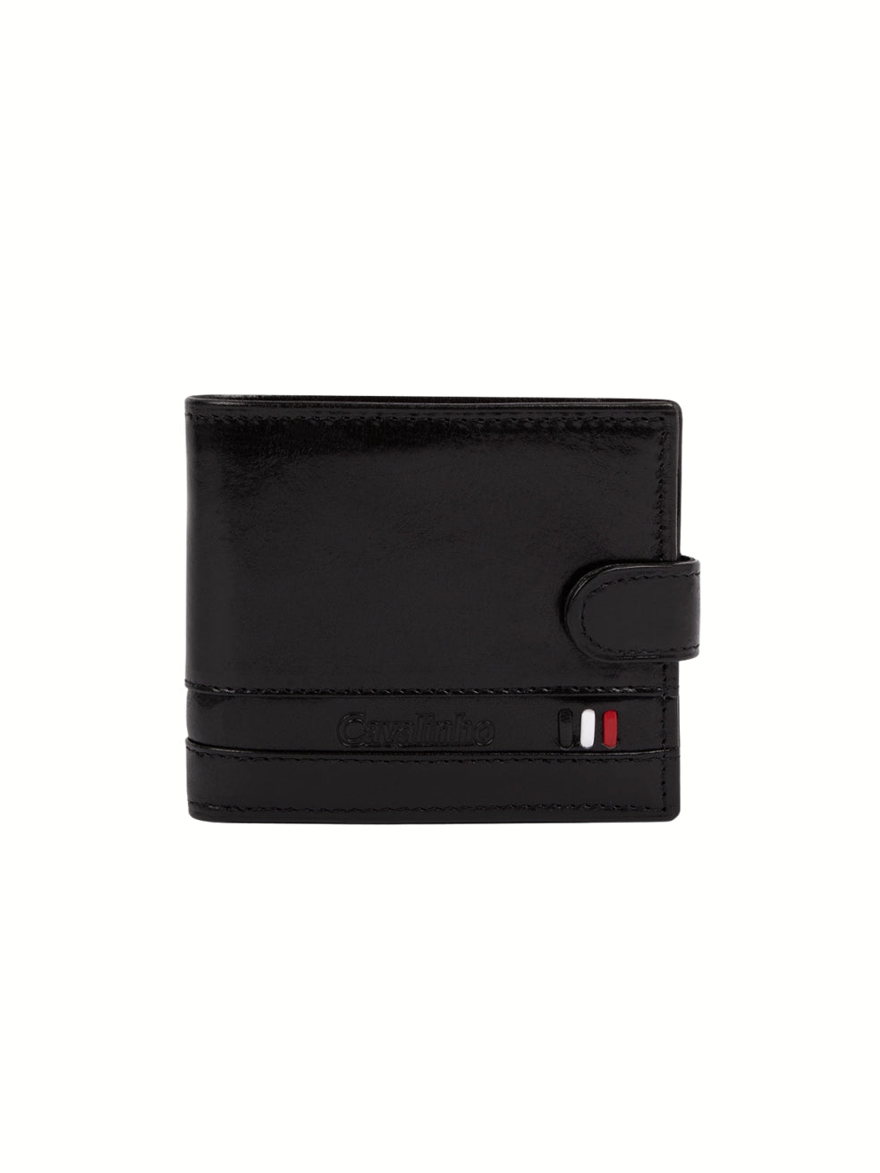 Cavalinho Di Cavallo Bifold Leather Wallet SKU 28660516.01 #color_black