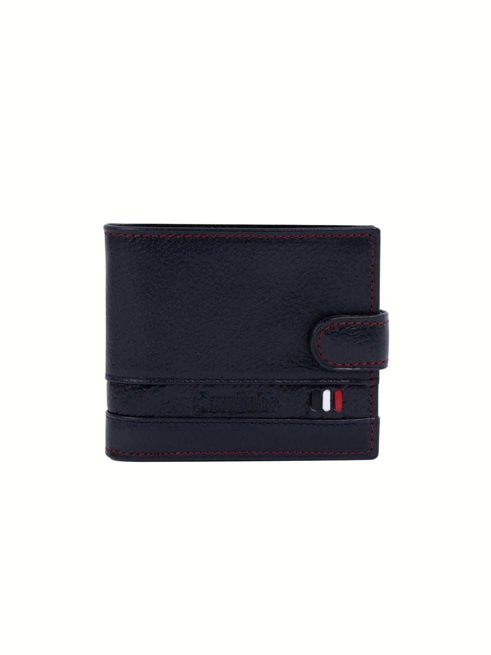 Cavalinho Di Cavallo Bifold Leather Wallet SKU 28660516.03 #color_navy