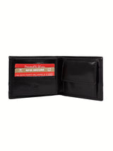 Cavalinho Di Cavallo Trifold Leather Wallet SKU 28660517.01 #color_black