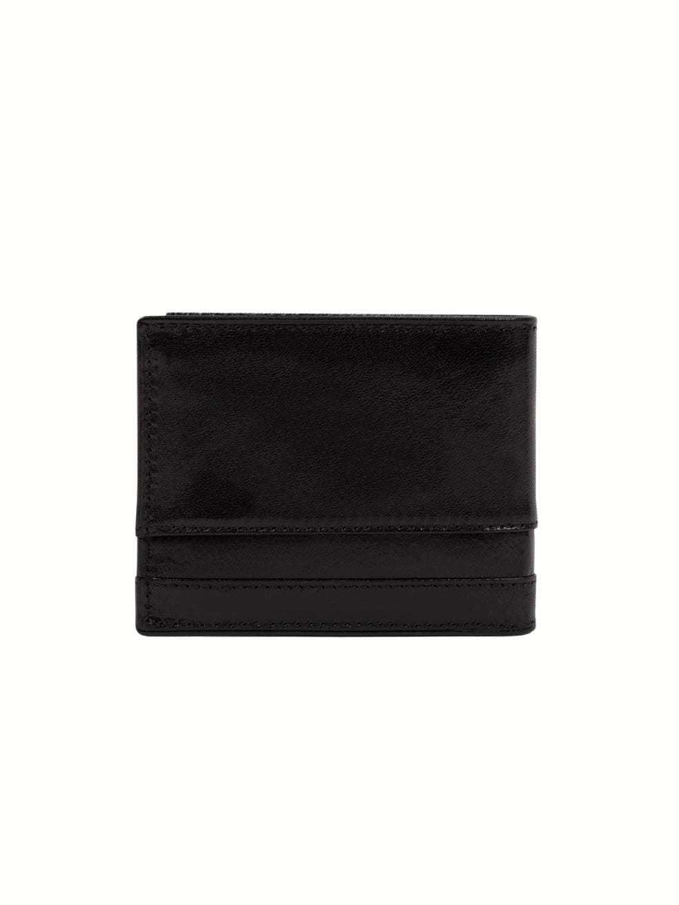 Cavalinho Di Cavallo Trifold Leather Wallet SKU 28660517.01 #color_black