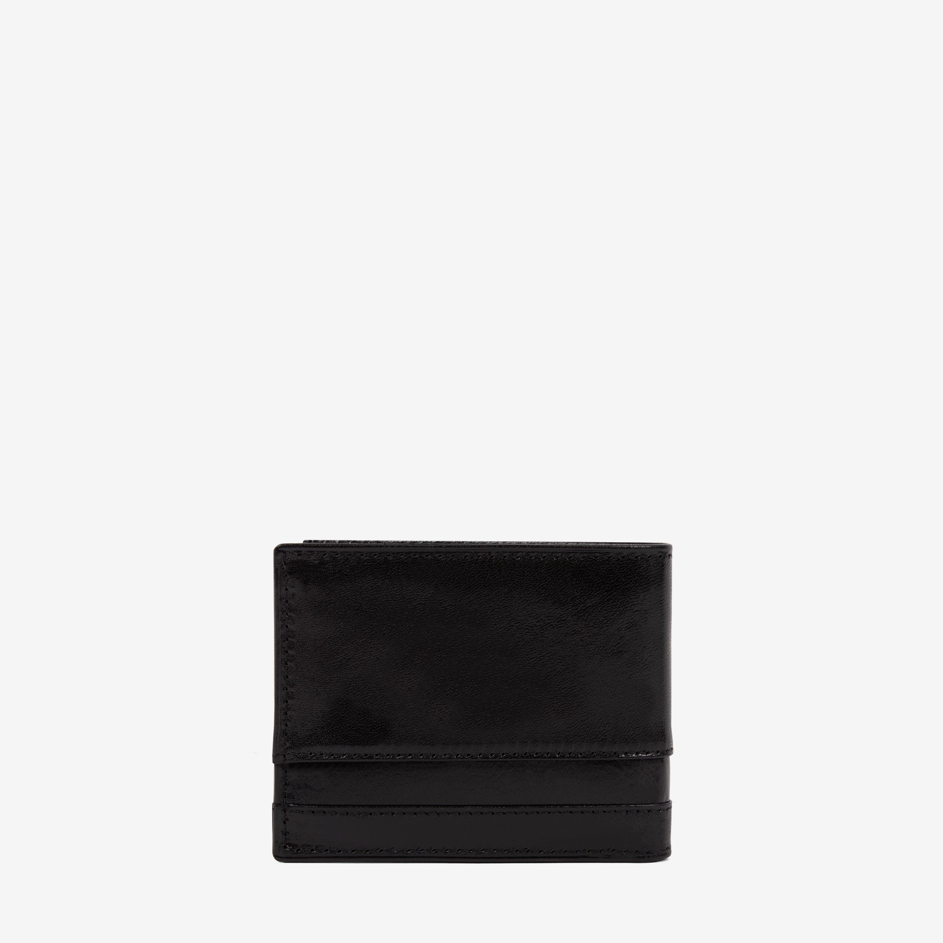 Cavalinho Di Cavallo Trifold Leather Wallet SKU 28660523.01 #color_black