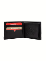 Cavalinho Di Cavallo Trifold Leather Wallet SKU 28660529.01 #color_black