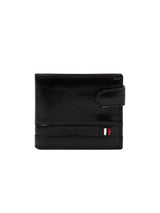 Cavalinho Di Cavallo Trifold Leather Wallet SKU 28660586.01 #color_black