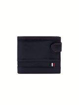 Cavalinho Di Cavallo Trifold Leather Wallet SKU 28660588.01 #color_navy