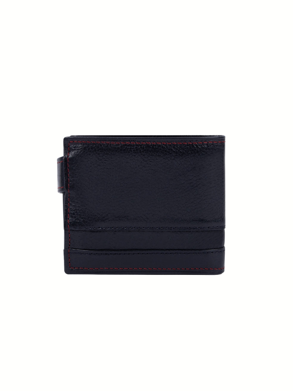 Cavalinho Di Cavallo Trifold Leather Wallet SKU 28660588.01 #color_navy