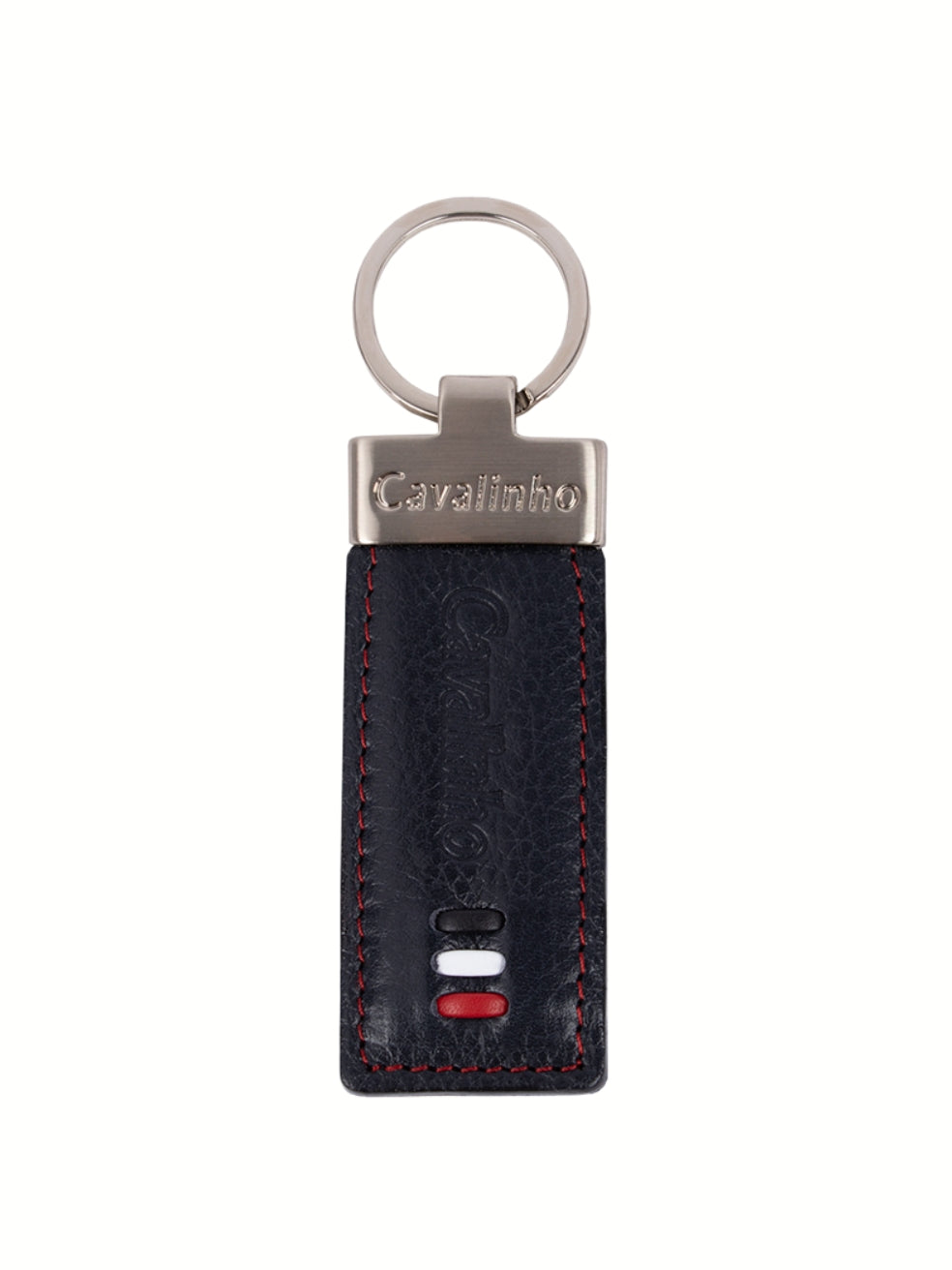 Cavalinho Di Cavallo Leather Keychain SKU 28660592.03 #color_navy