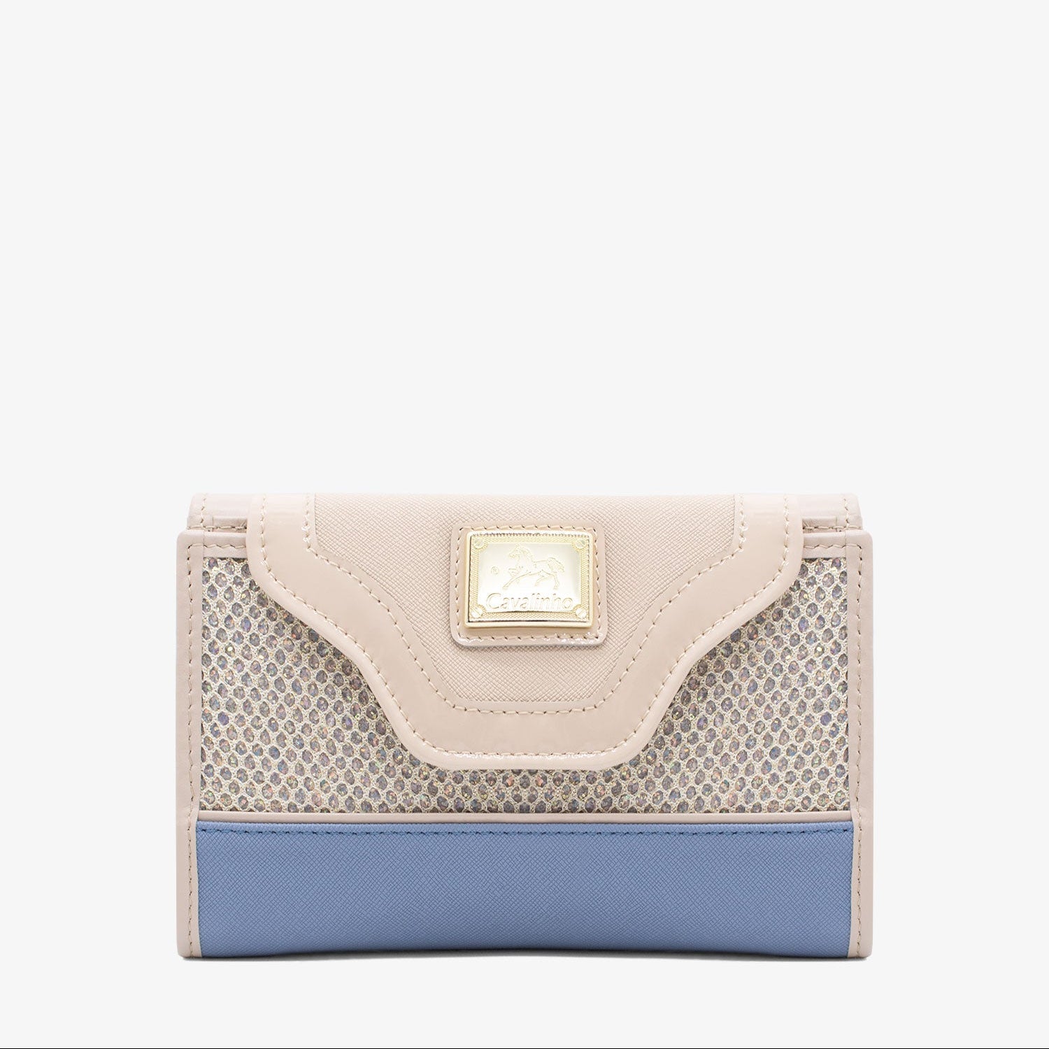 Cavalinho Radiance Wallet for Women SKU 28680202.10 #color_beige / light blue