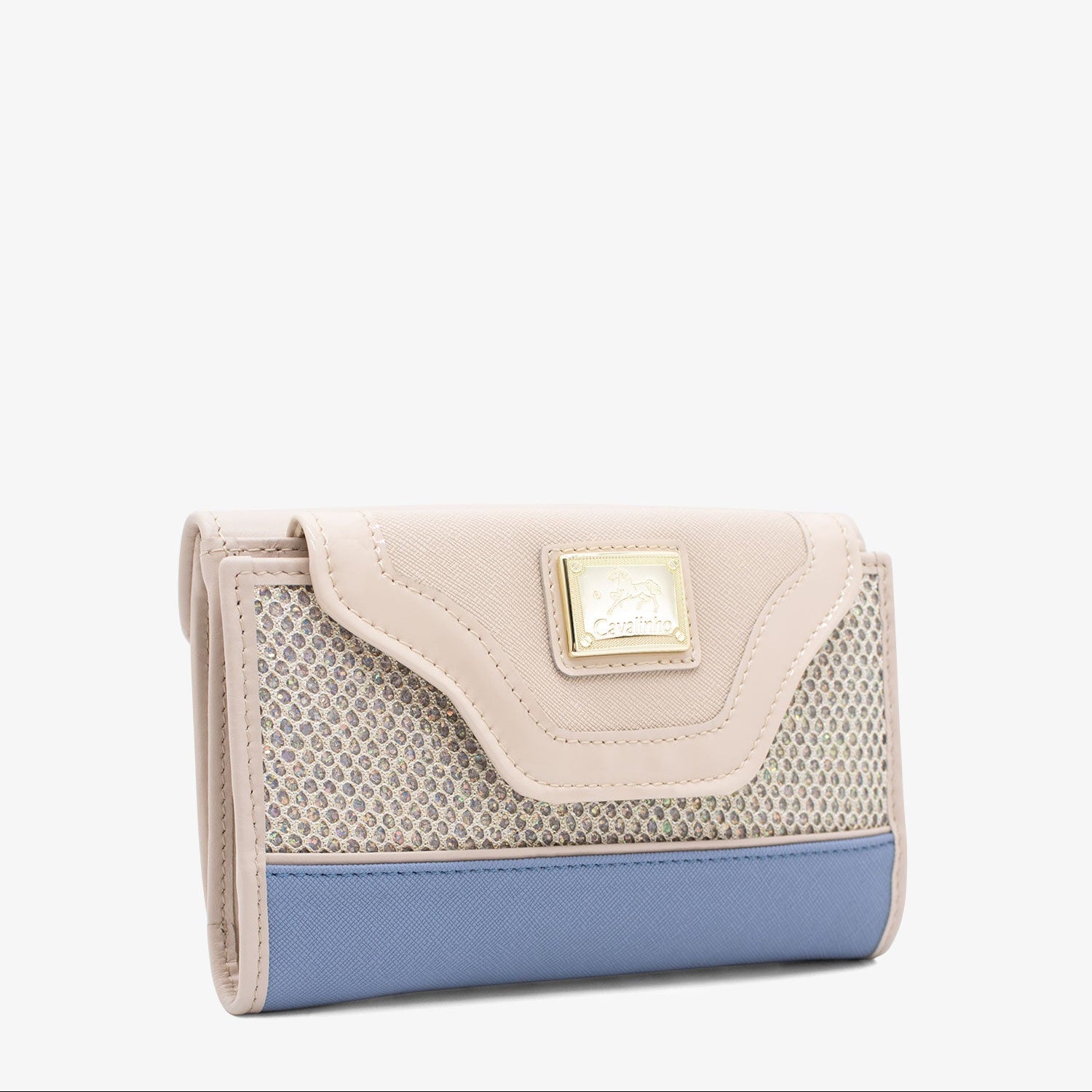 Cavalinho Radiance Wallet for Women SKU 28680202.10 #color_beige / light blue