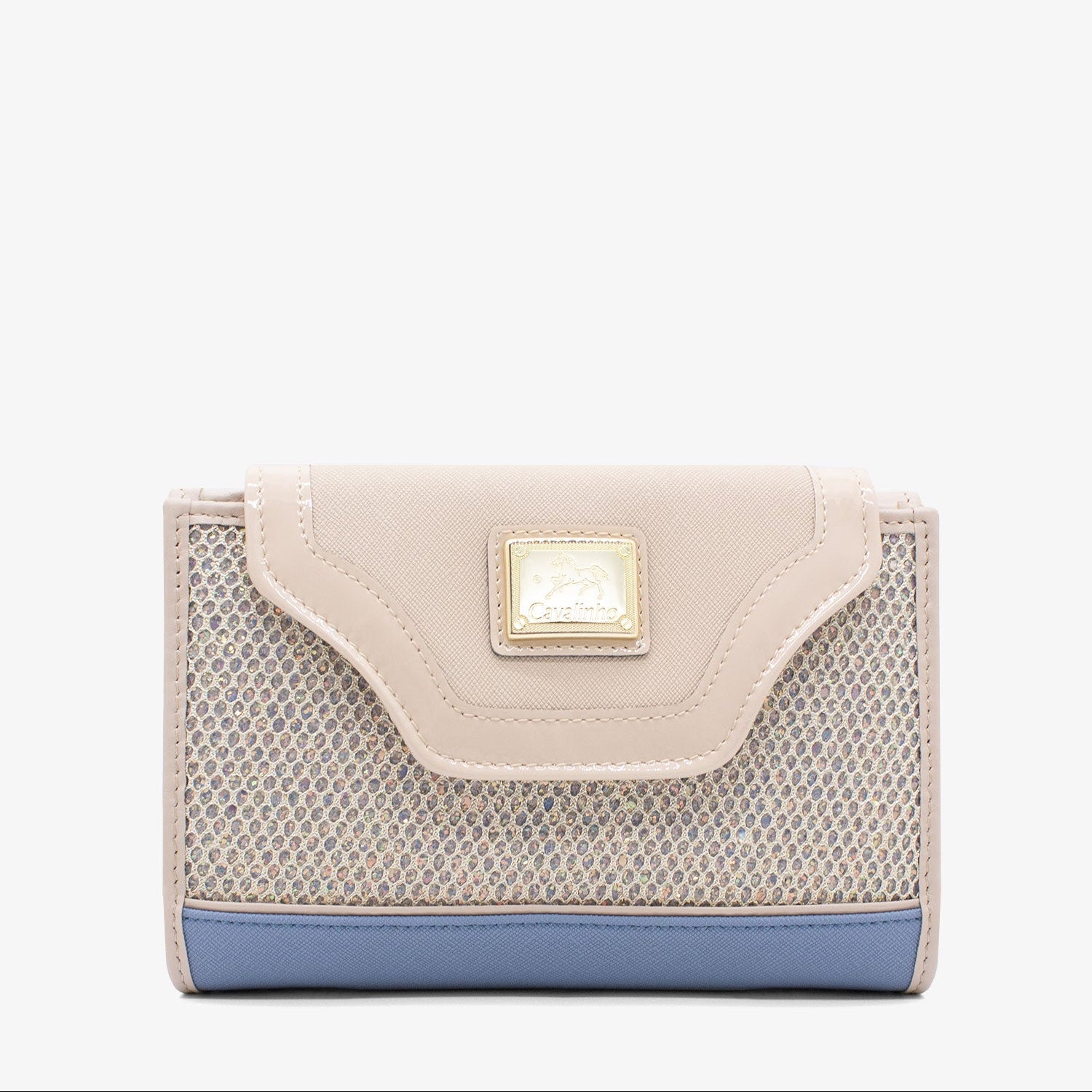 Cavalinho Radiance Wallet for Women SKU 28680205.10 #color_beige / light blue