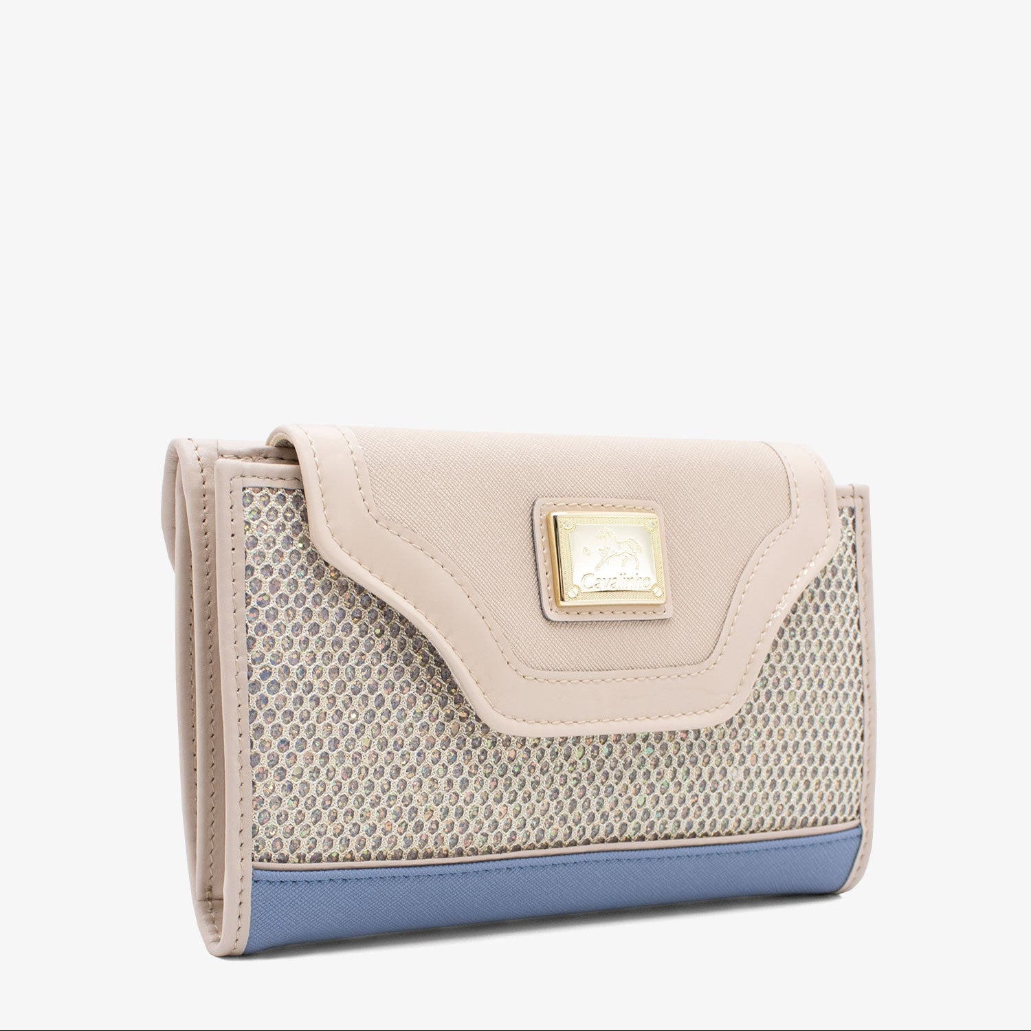 Cavalinho Radiance Wallet for Women SKU 28680205.10 #color_beige / light blue