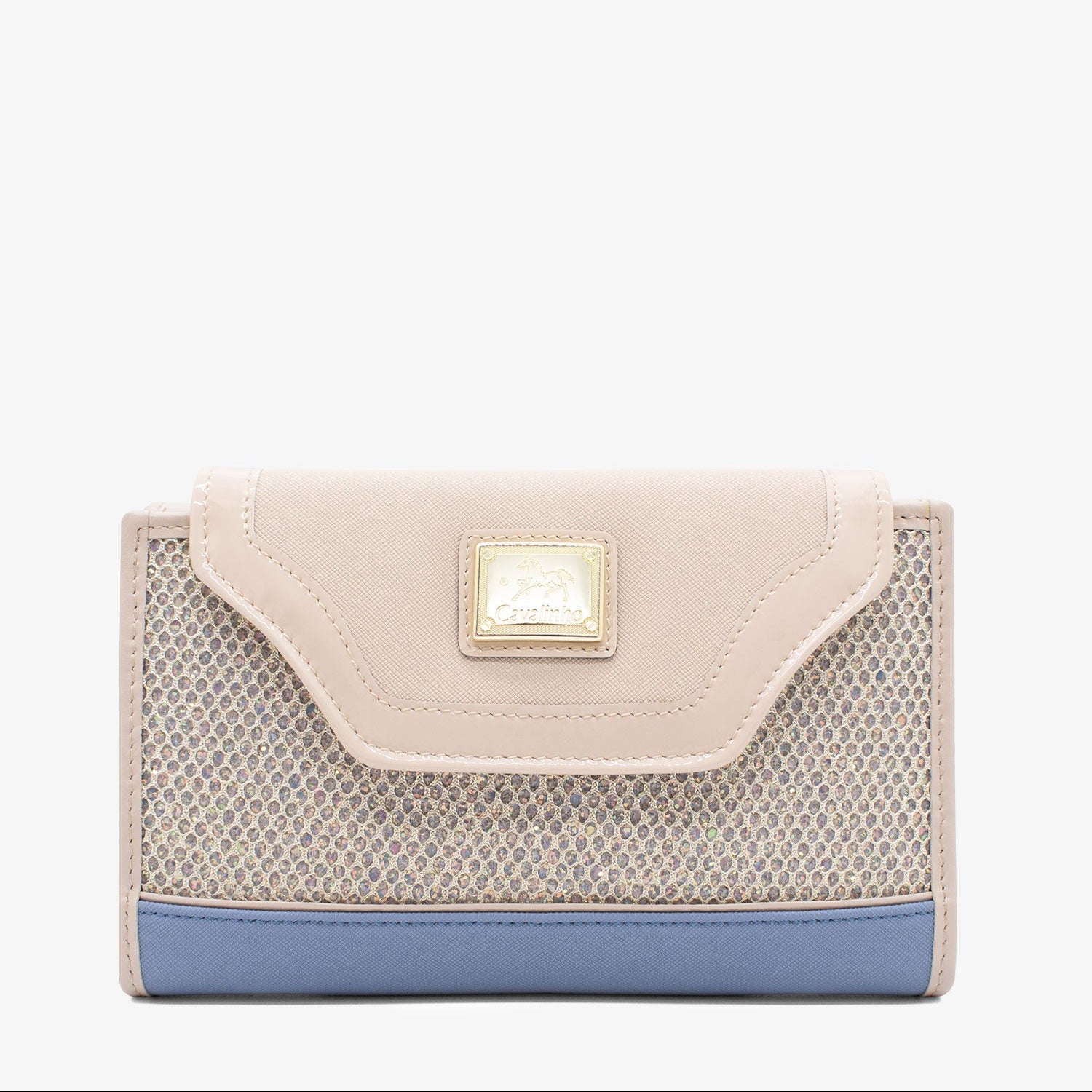 Cavalinho Radiance Wallet for Women SKU 28680206.10 #color_beige / light blue