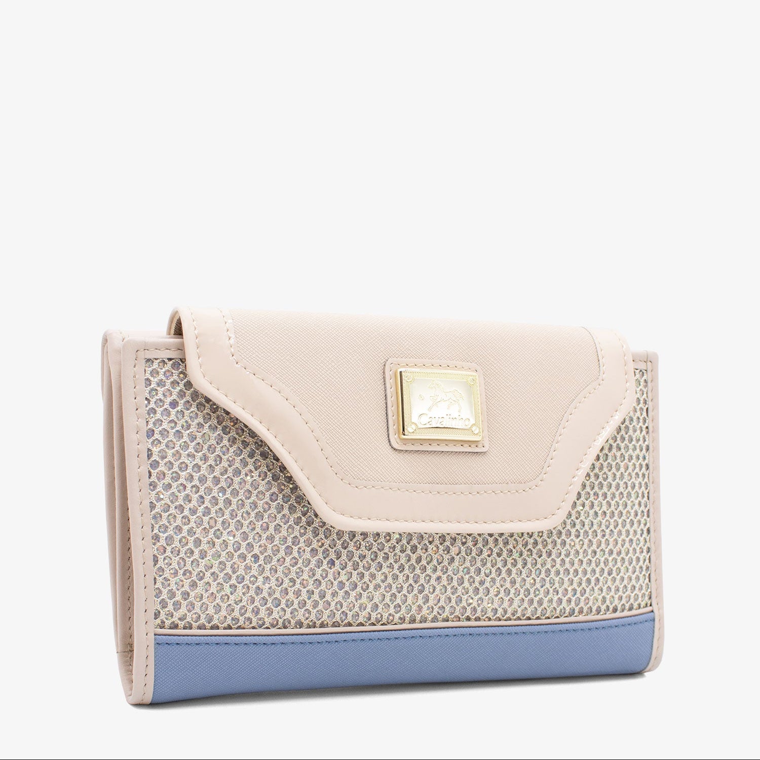 Cavalinho Radiance Wallet for Women SKU 28680206.10 #color_beige / light blue
