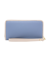 Cavalinho Radiance Wristlet Wallet SKU 28680212.10 #color_beige / light blue