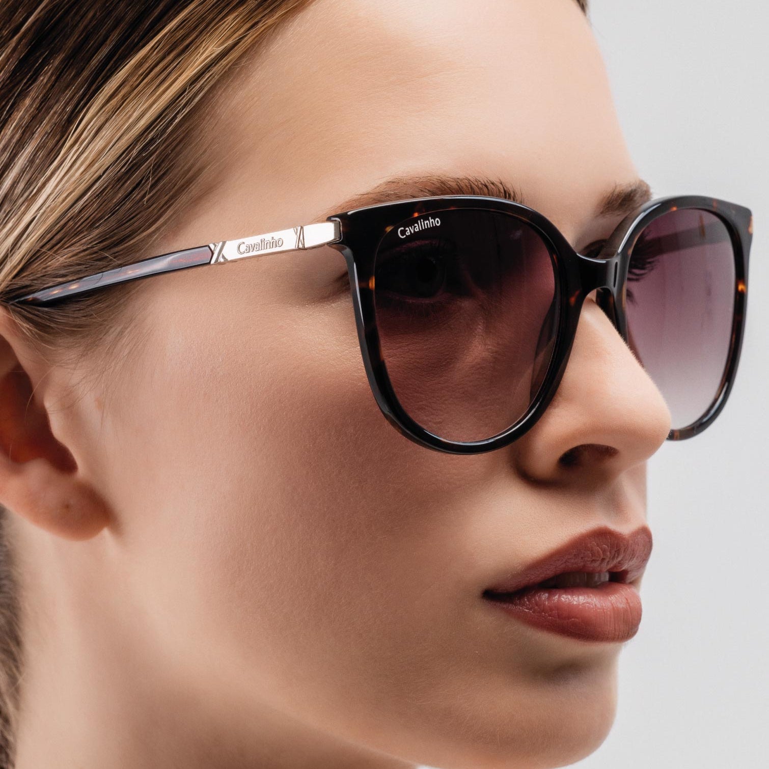 Cavalinho Cosmopolis Designer Sunglasses for Women SKU 38501423.02 #color_brown