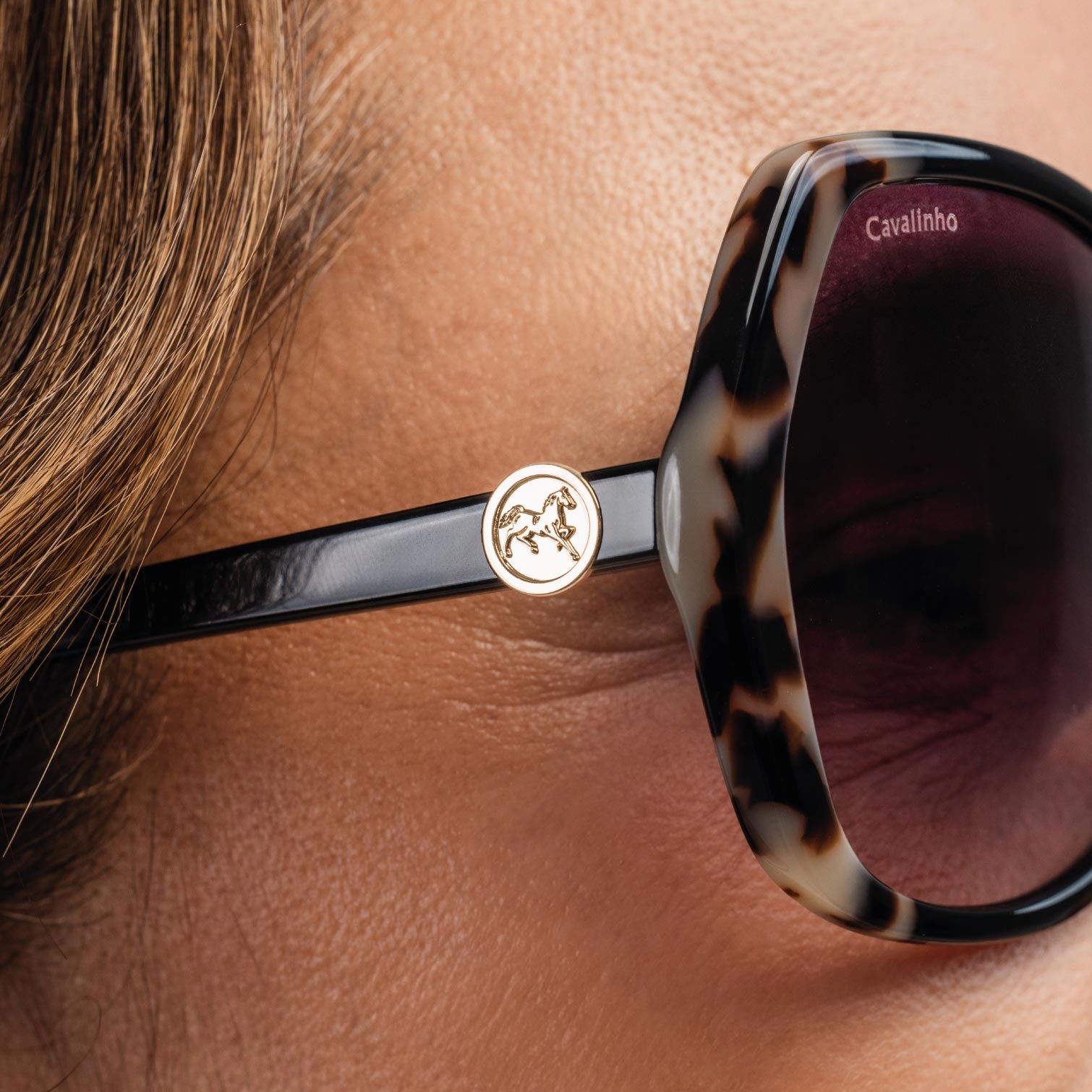 Cavalinho Pearl Designer Sunglasses for Women SKU 38501623.01 #color_black