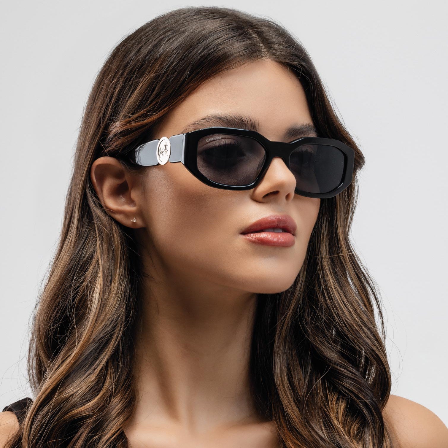 Cavalinho Retro Designer Sunglasses for Women SKU 38501723.01 #color_black