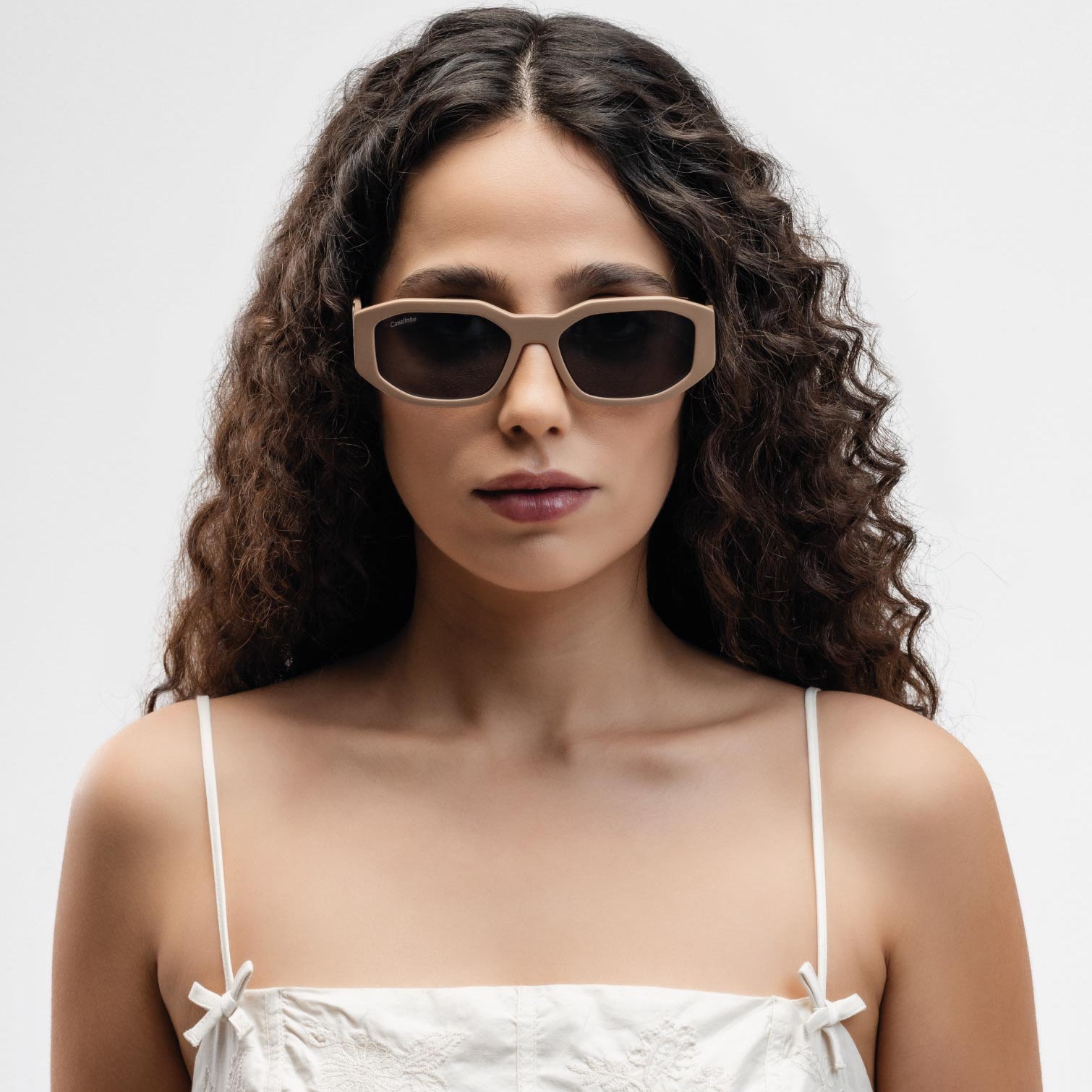 Cavalinho Retro Designer Sunglasses for Women SKU 38501723.07 #color_sand