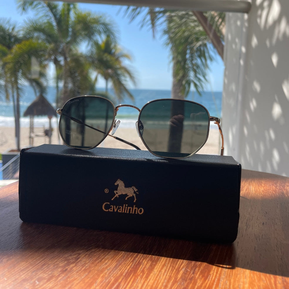 Cavalinho Captain Designer Sunglasses for Men and Women SKU 38501923.16 #color_gold, black