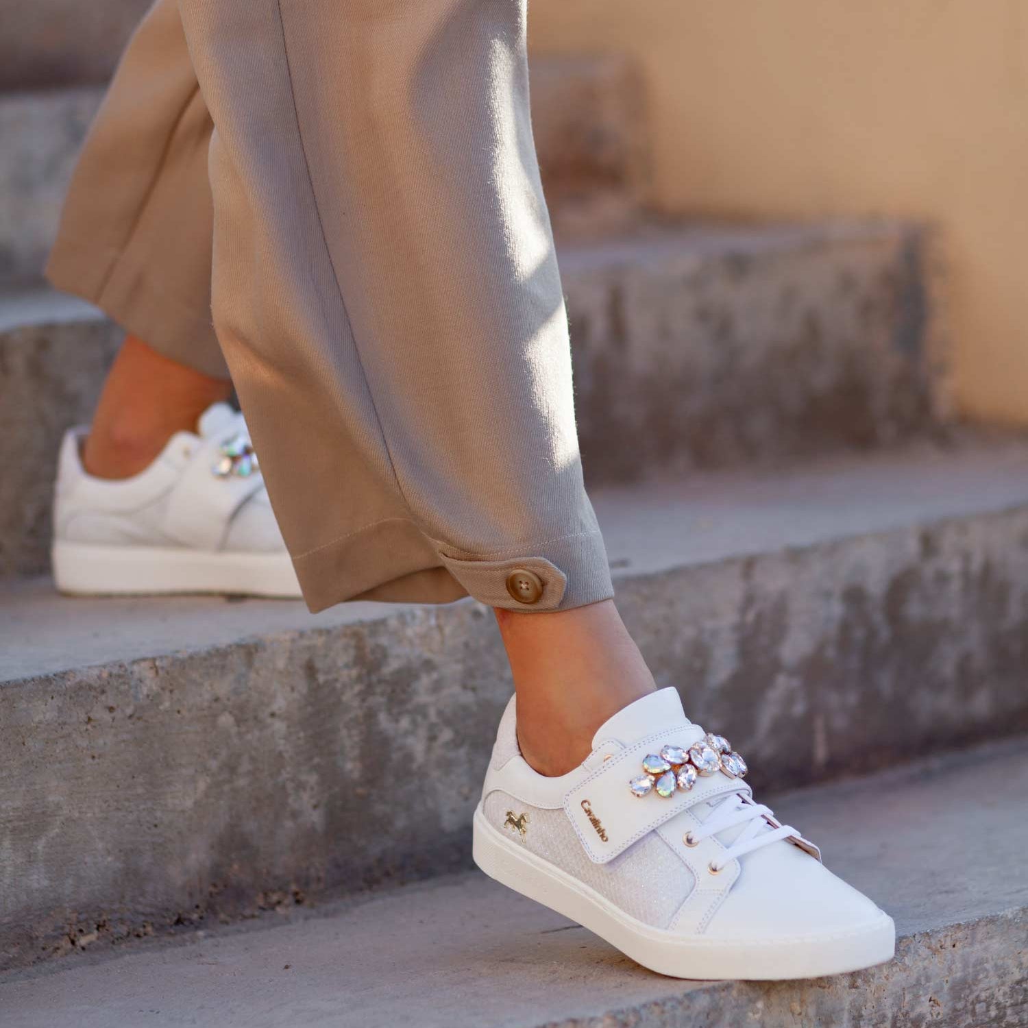 Cavalinho Bright Sneakers for Women SKU 48010076.06 #color_White