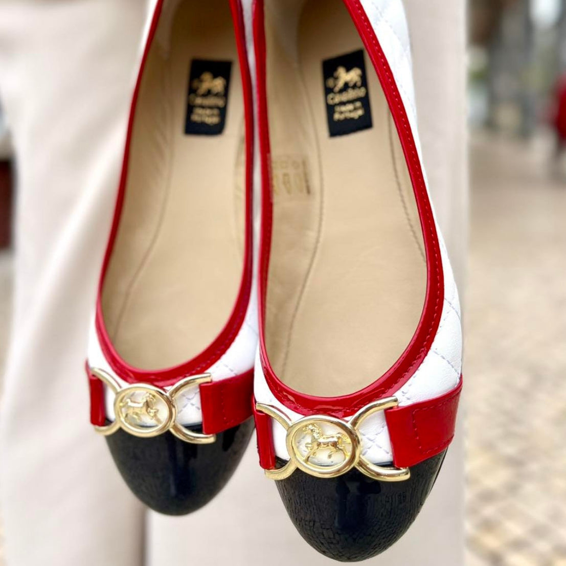 Cavalinho Sabrina Flats SKU 48010082.23 #color_navy / white / red, marine / blanc / rouge, marinho / branco / vermelho