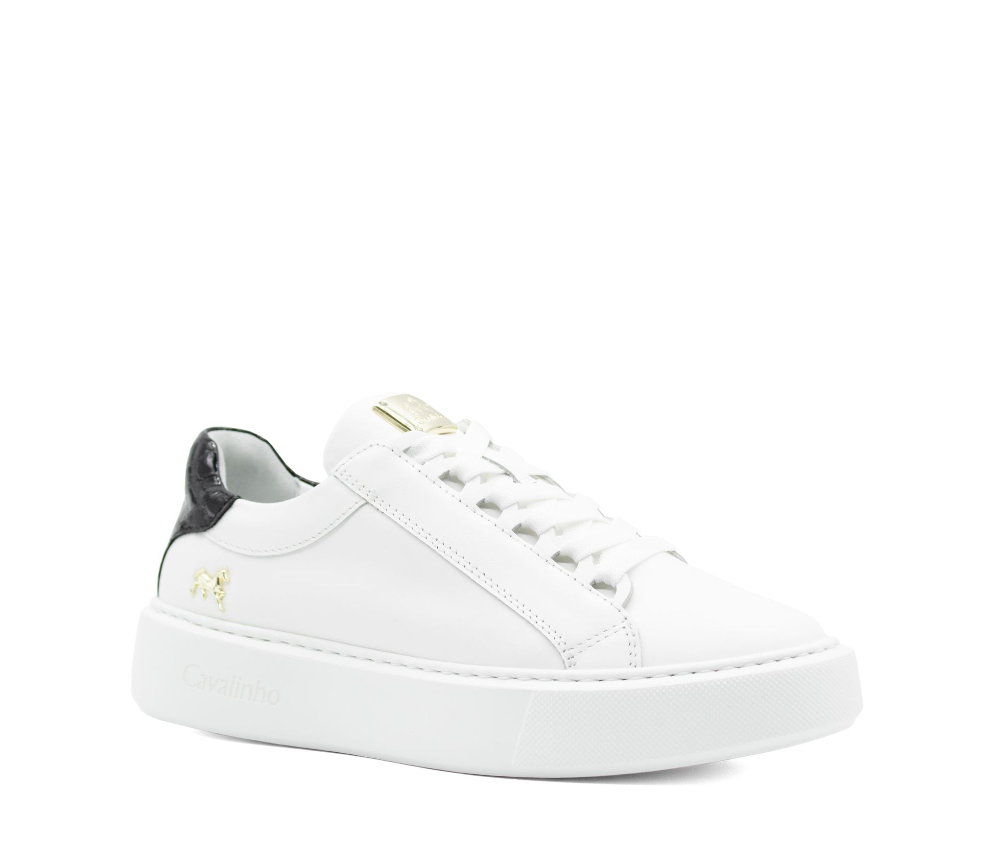 #color_ White & Black | Cavalinho Ragazza Sneakers - White & Black - 48010104.01_2