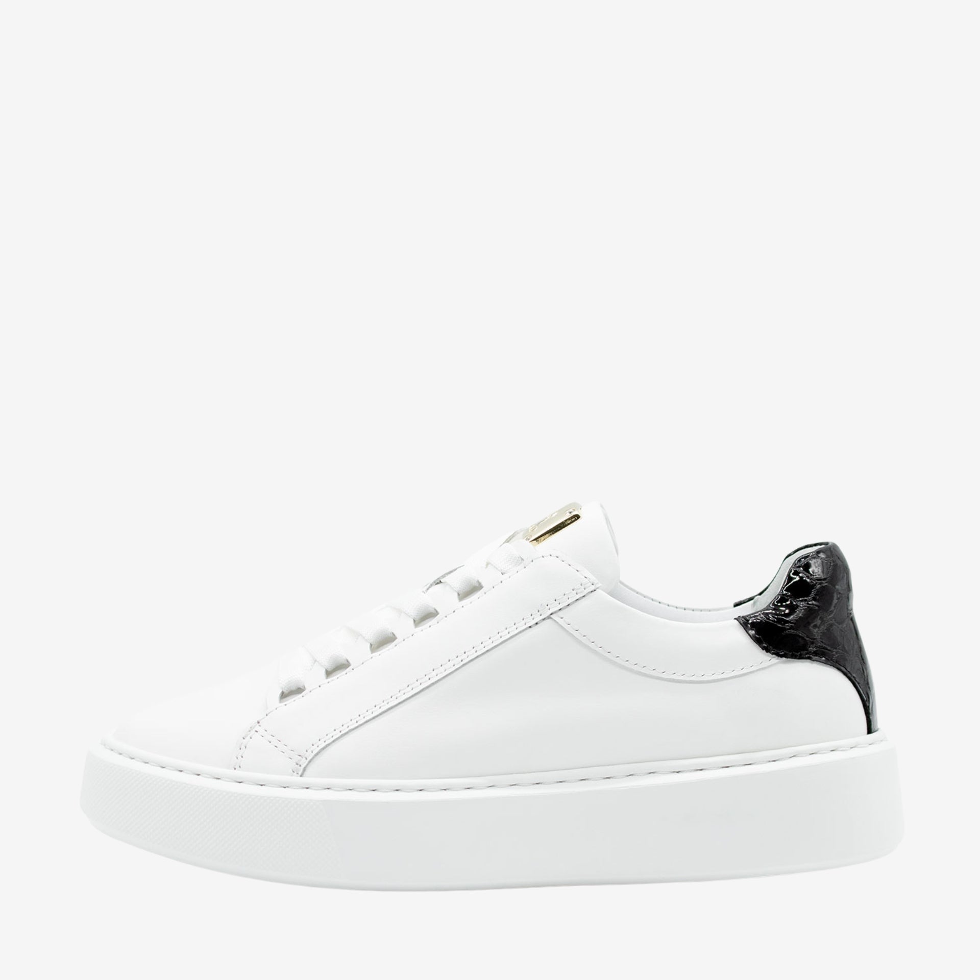 Cavalinho Ragazza White Sneakers for Women SKU 48010104.01 #color_white / black