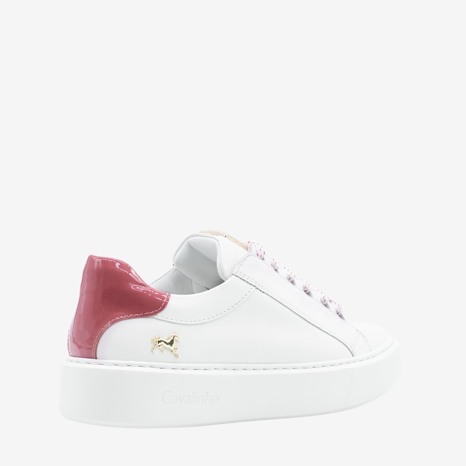 Cavalinho Ragazza White Sneakers for Women SKU 48010104.18 #color_white / pink