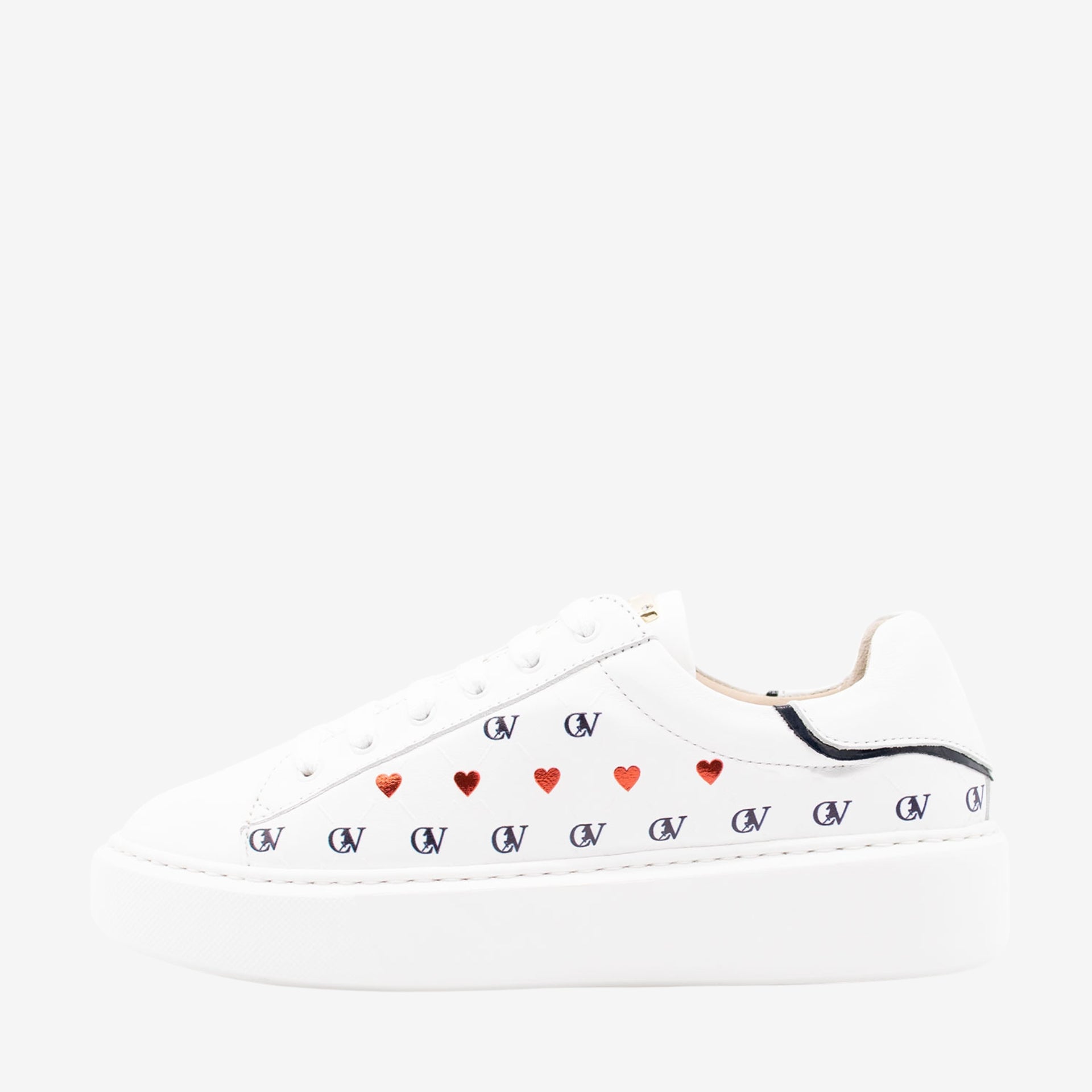 Cavalinho Love Yourself Limited Edition Sneakers for Women SKU 48010108.22 #color_Navy / White / Red
