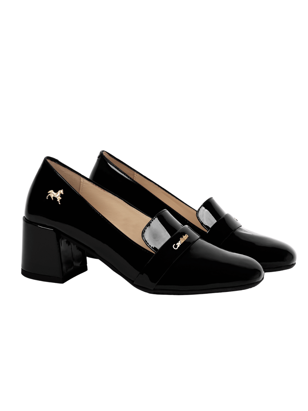 Cavalinho Enchanté Block Heel Loafers SKU 48010121.01 #color_black