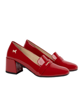 Cavalinho Enchanté Block Heel Loafers SKU 48010121.04 #color_red