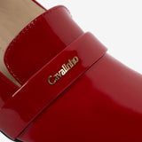 Cavalinho Enchanté Block Heel Loafers SKU 48010121.04 #color_red