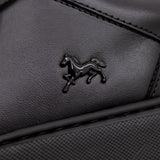 Cavalinho Authentic Black Leather Sneakers for Men SKU 48010122.01 #color_black