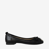 Cavalinho Sabrina Muse Soft Pebbled Black Leather Flats SKU 48010128.01 #color_black