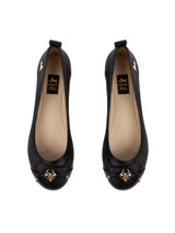 Cavalinho Sabrina Muse Soft Pebbled Leather Flats SKU 48010128.01 #color_black