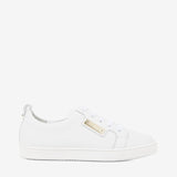 Cavalinho La Vie White Leather Sneakers for Women SKU 48010138.06 #color_white