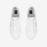 Cavalinho La Vie White Leather Sneakers for Women SKU 48010138.06 #color_white