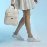 Cavalinho La Vie White Leather Sneakers for Women SKU 48010138.06 #color_white