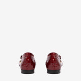 Midnight Rouge Red Patent Leather Flats for Women, Limited Edition SKU 48010140.04 #color_red