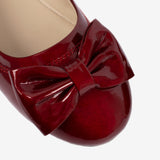 Midnight Rouge Red Patent Leather Flats for Women, Limited Edition SKU 48010140.04 #color_red