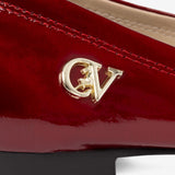 Midnight Rouge Red Patent Leather Flats for Women, Limited Edition SKU 48010140.04 #color_red