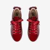 Midnight Rouge Red Patent Leather Sneakers for Women SKU 48010141.04 #color_red