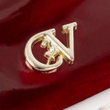 Midnight Rouge Red Patent Leather Sneakers for Women SKU 48010141.04 #color_red